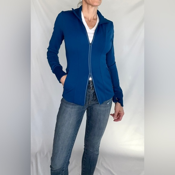 Athleta Double Zipper Jacket- Like New - Picture 2 of 3